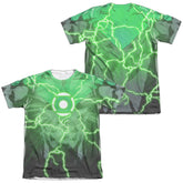 Justice League Of America John Burst (Front/Back Print) Men's Regular Fit Poly Cotton Short-Sleeve T-Shirt