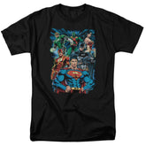 Justice League Of America Justice Is Served Men's 18/1 Cotton Short-Sleeve T-Shirt