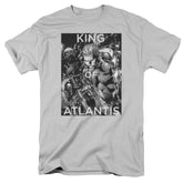 Justice League Of America King Of Atlantis Men's 18/1 Cotton Short-Sleeve T-Shirt