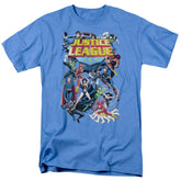 Justice League Of America League A Plenty Men's 18/1 Cotton Short-Sleeve T-Shirt