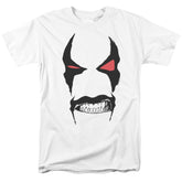 Justice League Of America Lobo Face Men's 18/1 Cotton Short-Sleeve T-Shirt