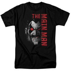 Justice League Of America Main Man Men's 18/1 Cotton Short-Sleeve T-Shirt