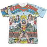 Justice League Of America No 1 Cover Men's Regular Fit Poly Cotton Short-Sleeve T-Shirt