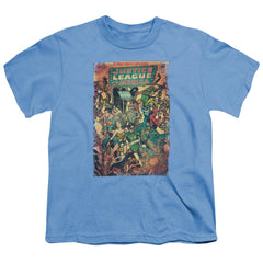 Justice League Of America No 212 Vintage Youth 18/1 100% Cotton Short-Sleeve T-Shirt