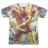 Justice League Of America Police Line Men's Regular Fit Poly Cotton Short-Sleeve T-Shirt