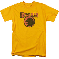 Justice League Of America Rough Hawk Men's 18/1 Cotton Short-Sleeve T-Shirt