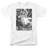 Justice League Of America Say My Name Men's 18/1 Cotton Short-Sleeve T-Shirt