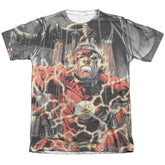 Justice League Of America Shock Therapy Men's Regular Fit Poly Cotton Short-Sleeve T-Shirt