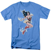 Justice League Of America Simple Wonder Men's 18/1 Cotton Short-Sleeve T-Shirt