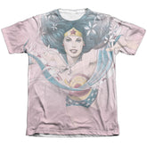 Justice League Of America Sketched Men's Regular Fit Poly Cotton Short-Sleeve T-Shirt