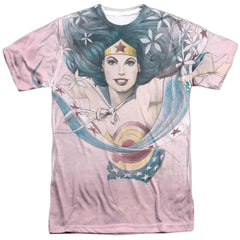Justice League Of America Sketched Men's Regular Fit Polyester Short-Sleeve T-Shirt