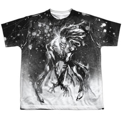 Justice League Of America Sketchy Joker Youth Regular Fit Poly Short-Sleeve T-Shirt