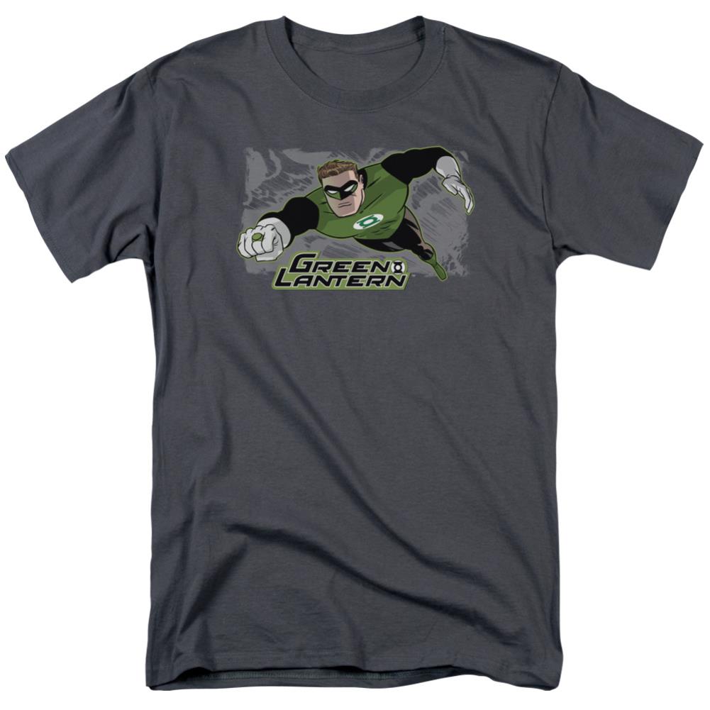 Justice League Of America Space Cop Men's 18/1 Cotton Short-Sleeve T-Shirt