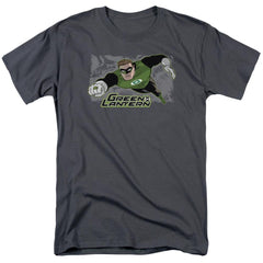 Justice League Of America Space Cop Men's 18/1 Cotton Short-Sleeve T-Shirt