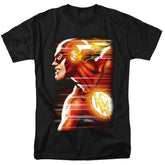 Justice League Of America Speed Head Men's 18/1 Cotton Short-Sleeve T-Shirt
