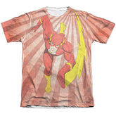 Justice League Of America Speed Of Light Men's Regular Fit Poly Cotton Short-Sleeve T-Shirt