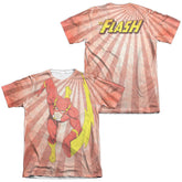 Justice League Of America Speed Of Light Men's Regular Fit Poly Cotton Short-Sleeve T-Shirt