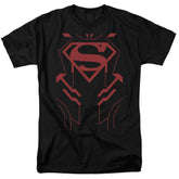 Justice League Of America Superboy Men's 18/1 Cotton Short-Sleeve T-Shirt