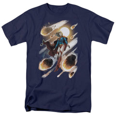 Justice League Of America Supergirl #1 Men's 18/1 Cotton Short-Sleeve T-Shirt