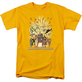Justice League Of America United Men's 18/1 Cotton Short-Sleeve T-Shirt