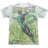 Justice League Of America Vintage Leap Men's Regular Fit Poly Cotton Short-Sleeve T-Shirt