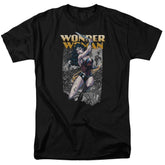 Justice League Of America Wonder Slice Men's 18/1 Cotton Short-Sleeve T-Shirt