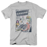 Justice League Of America World Of No Return Men's 18/1 Cotton Short-Sleeve T-Shirt