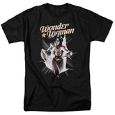 Justice League Of America WW Break Out Men's 18/1 Cotton Short-Sleeve T-Shirt