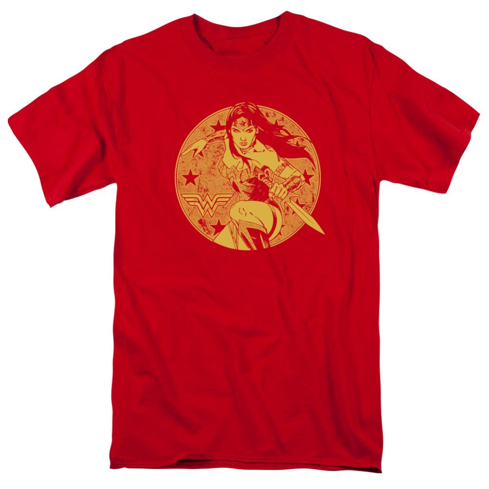 Justice League Of America Young Wonder Men's 18/1 Cotton Short-Sleeve T-Shirt