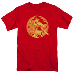 Justice League Of America Young Wonder Men's 18/1 Cotton Short-Sleeve T-Shirt