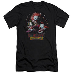 Killer Klowns From Outer Space Killer Klowns Men's Ultra-Soft 30/1 Cotton Slim Short-Sleeve T-Shirt