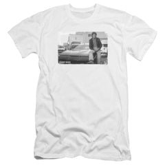 Knight Rider Black Knight Men's Ultra-Soft 30/1 Cotton Slim Short-Sleeve T-Shirt