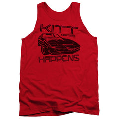 Knight Rider Kitt Happens Men's 18/1 Cotton Tank Top