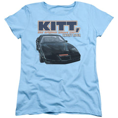 Knight Rider Original Smart Car Women's 18/1 Cotton Short-Sleeve T-Shirt
