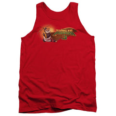 Kung Fu Panda Po Logo Men's 18/1 Cotton Tank Top