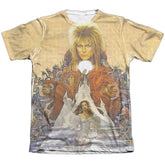 Labyrinth Cover Art Men's Regular Fit Poly Cotton Short-Sleeve T-Shirt