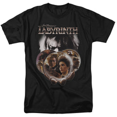 Labyrinth Globes Men's 18/1 Cotton Short-Sleeve T-Shirt