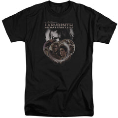 Labyrinth Globes Men's 18/1 Tall Cotton Short-Sleeve T-Shirt