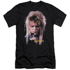 Labyrinth Goblin King Men's Ultra-Soft 30/1 Cotton Slim Short-Sleeve T-Shirt