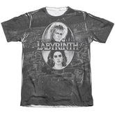 Labyrinth Maze Men's Regular Fit Poly Cotton Short-Sleeve T-Shirt
