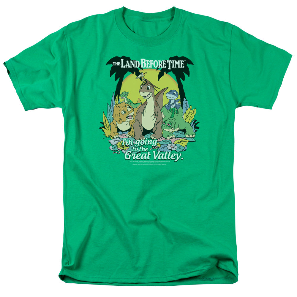 Land Before Time Great Valley Men's 18/1 Cotton Short-Sleeve T-Shirt