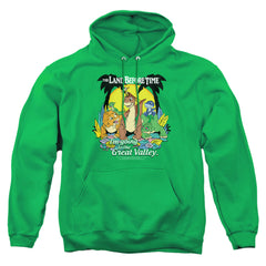 Land Before Time Great Valley Men's Pull-Over 75 25 Poly Hoodie