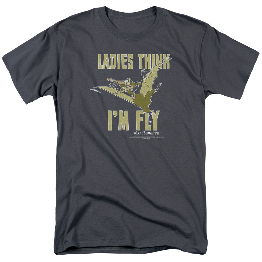 Land Before Time I'm Fly Men's 18/1 Cotton Short-Sleeve T-Shirt