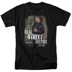 Law And Order SVU Street Justice Men's 18/1 Cotton Short-Sleeve T-Shirt