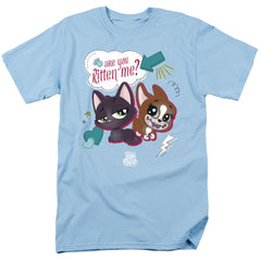 Littlest Pet Shop Are You Kitten Me Men's 18/1 Cotton Short-Sleeve T-Shirt