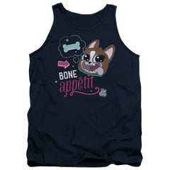 Littlest Pet Shop Bone Appetit Men's 18/1 Cotton Tank Top