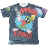 Looney Tunes Disintegrate Men's Regular Fit Poly Cotton Short-Sleeve T-Shirt