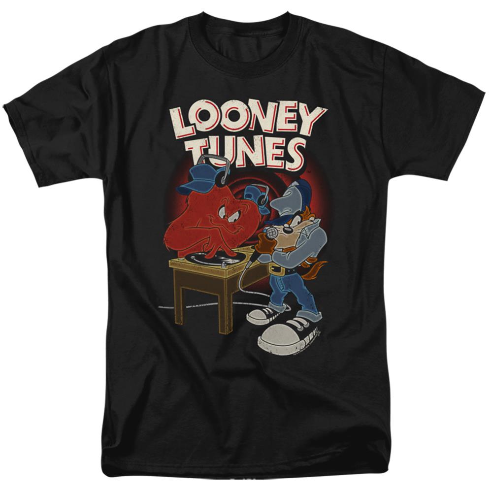 Looney Tunes DJ Looney Tunes Men's 18/1 Cotton Short-Sleeve T-Shirt