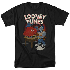 Looney Tunes DJ Looney Tunes Men's 18/1 Cotton Short-Sleeve T-Shirt