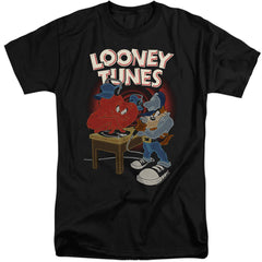 Looney Tunes DJ Looney Tunes Men's 18/1 Tall Cotton Short-Sleeve T-Shirt